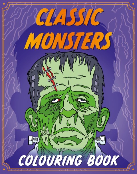 Classic Monsters Colouring Book