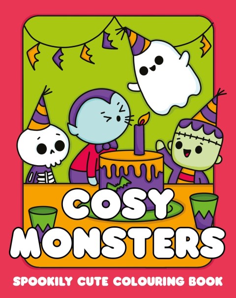 Cosy Monsters: A Super Cute Colouring Book